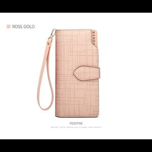 Foxer Bolsy Women Cowhide Leather Wallet